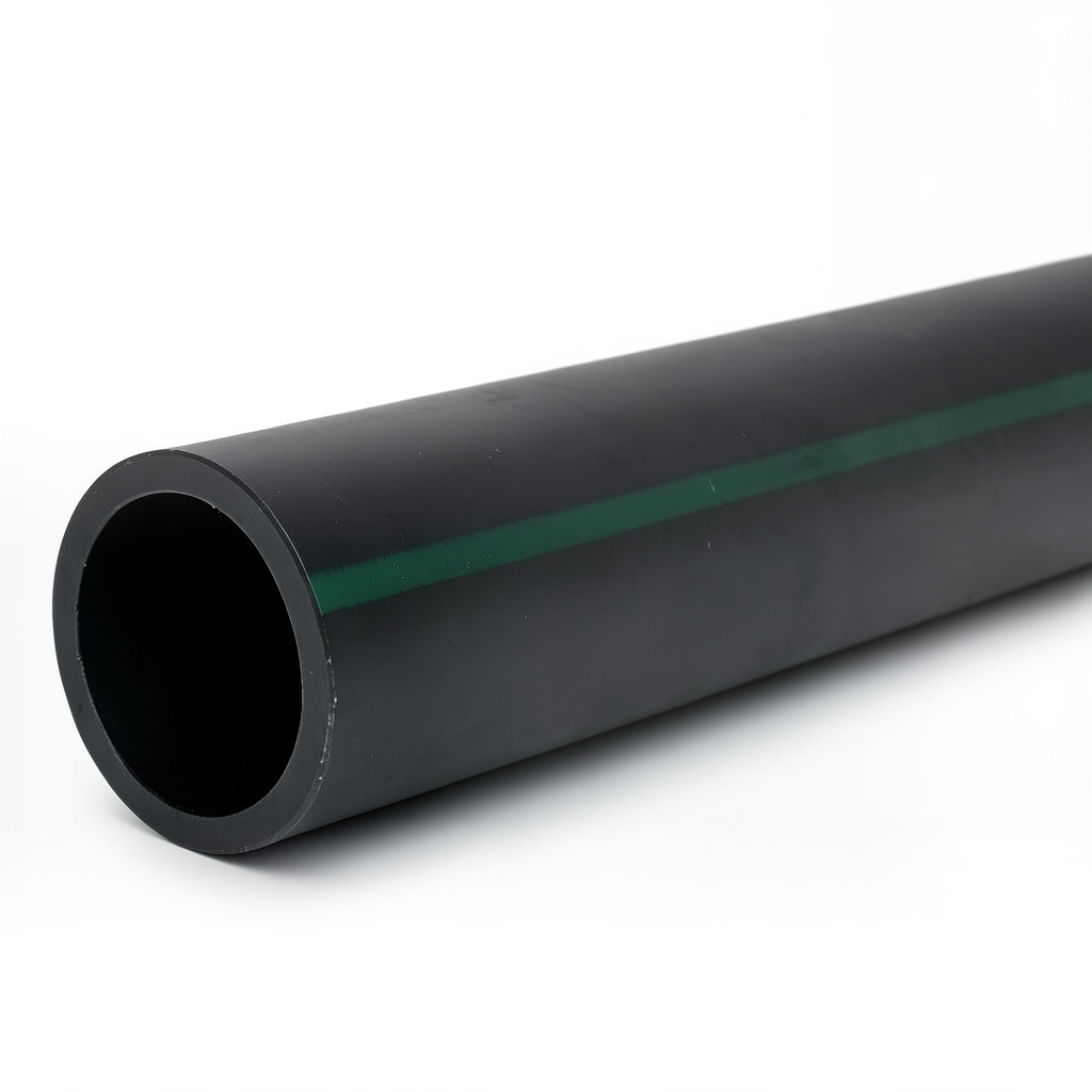 HDPE Plastic Pipe Nominal Pressure 4 Bar PE 80 OD 560 mm SDR 41 Black