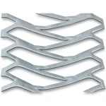 Hot Rolled Expanded Metal Mesh Momawaj Shape Thickness 1.7 mm Size 1.22×3 meter