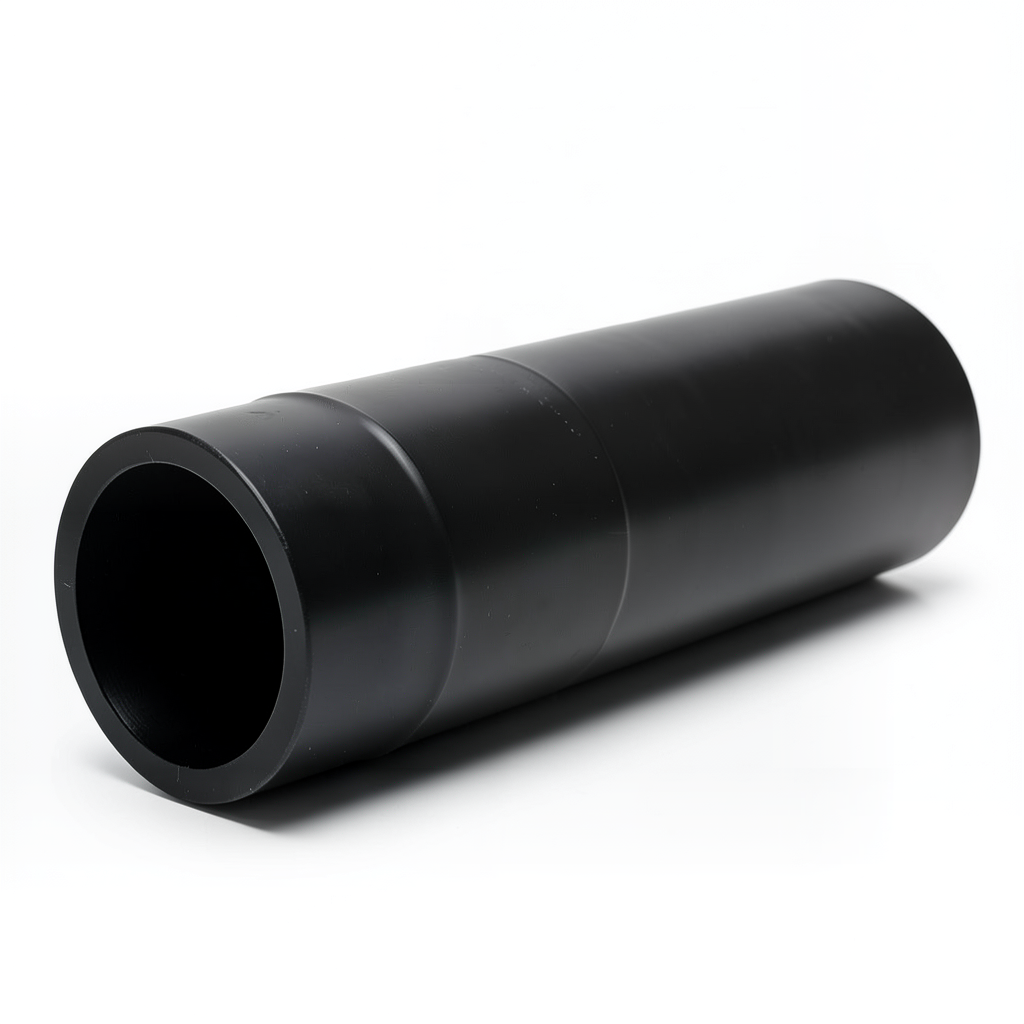 مواسير HDPE ضغط 4 بار PE 80 قطر خارجي 180 مم SDR 33 لون أسود