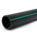 أنابيب بلاستيك HDPE ضغط 4 بار PE 80 قطر خارجي 630 مم SDR 41 لون أسود