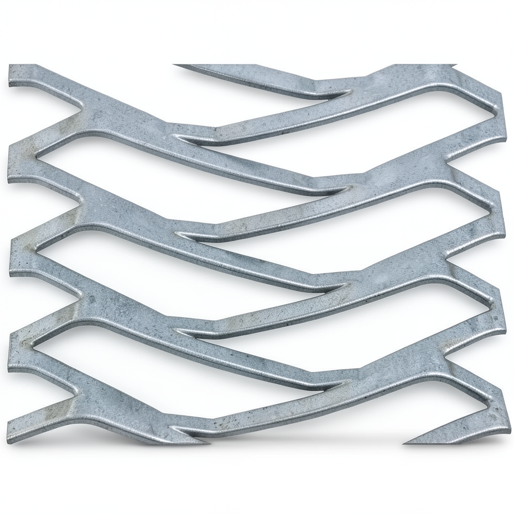 Hot Rolled Expanded Metal Sheet Flattened Momawaj Wire Diameter 1.8 mm Size 1.22×6 meter