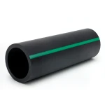 مواسير HDPE ضغط 4 بار PE 80 قطر خارجي 180 مم SDR 33 لون أسود