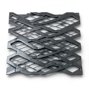 Hot Rolled Expanded Metal Sheet Flattened 1.22×1 m, Wire Diameter 2 mm