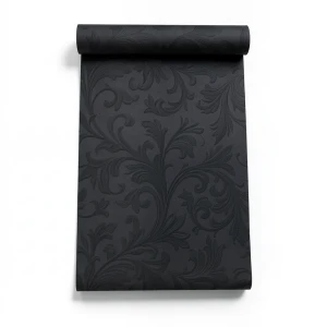 Dutch Classic Wall Covering 10m x 0.53m, Black Color, Model 17942