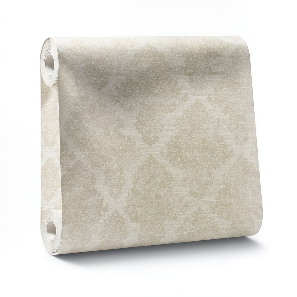 Wall Decoration Classic Design 10 m x 1.06 m Beige, Model 78033
