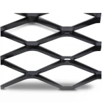 Hot Rolled Black Steel Expanded Metal Mesh Bahri Thickness 3.8 mm Width 2.44 m Length 4 m