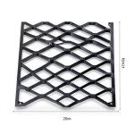 Hot Rolled Black Steel Expanded Metal Mesh Bahri 6 mm Thickness 2.44 m Width 4 m Length