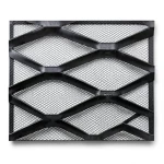 Hot Rolled Black Steel Expanded Metal Mesh Bahri Thickness 3.8 mm Width 2.44 m Length 5 m Bait Al Tatawor