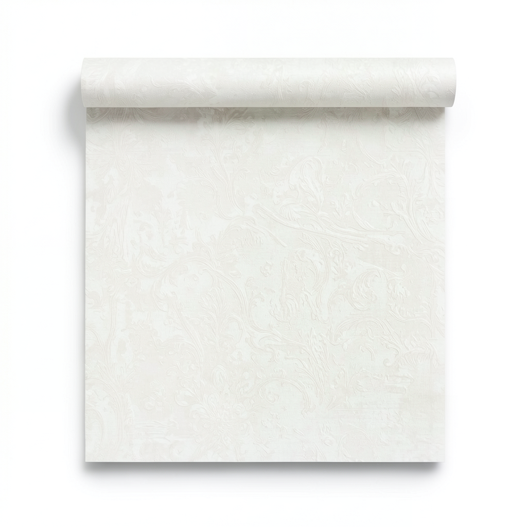 Italian Wallpaper Patterned Design Off White Color, Size 10mx0.73m, Model 81123