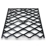 Hot Rolled Black Steel Expanded Metal Mesh Bahri 5.8 mm Thickness 2.44 m Width 4 m Length