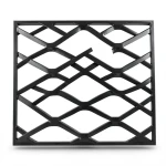 Hot Rolled Black Steel Expanded Metal Mesh Bahri Thickness 6 mm Width 2.44 m Length 6 m
