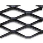 Hot Rolled Black Steel Expanded Metal Mesh Bahri 4.8 mm Thickness 2.44 m Width 7 m Length