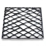Hot Rolled Black Steel Expanded Metal Mesh Bahri Thickness 3.8 mm Width 2.44 m Length 6 m