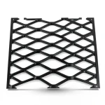 Hot Rolled Black Steel Expanded Metal Mesh Bahri 3.8 mm Thickness 2.44 m Width 7 m Length