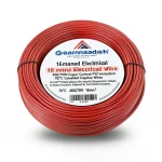 16 mm² Stranded Electrical Wire 450/750V Copper Conductor PVC Insulated 70°C Red | Asharqiyah Cables Company for Industry