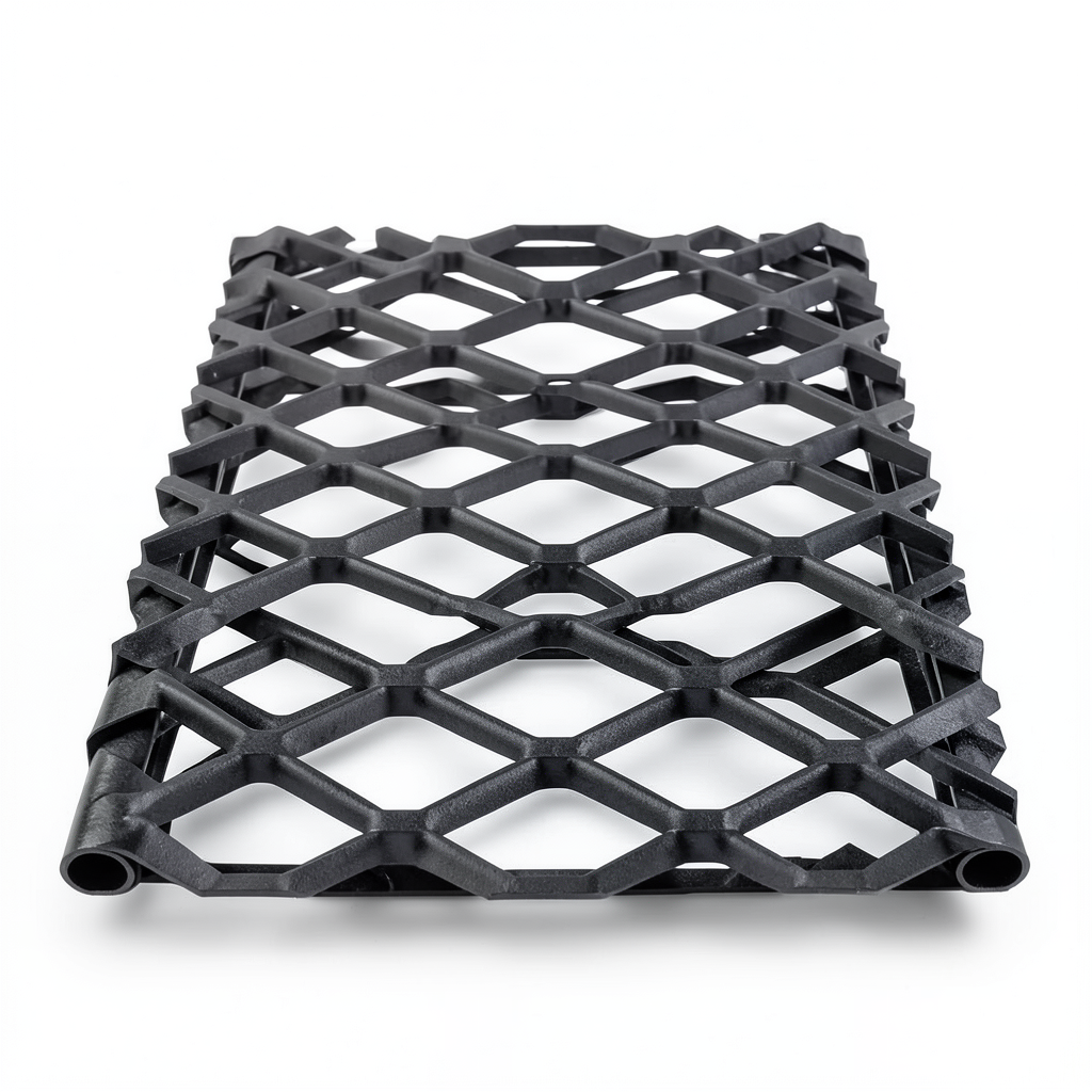 Hot Rolled Black Steel Expanded Metal Mesh Bahri 4.8 mm Thickness 2.44 m Width 7 m Length