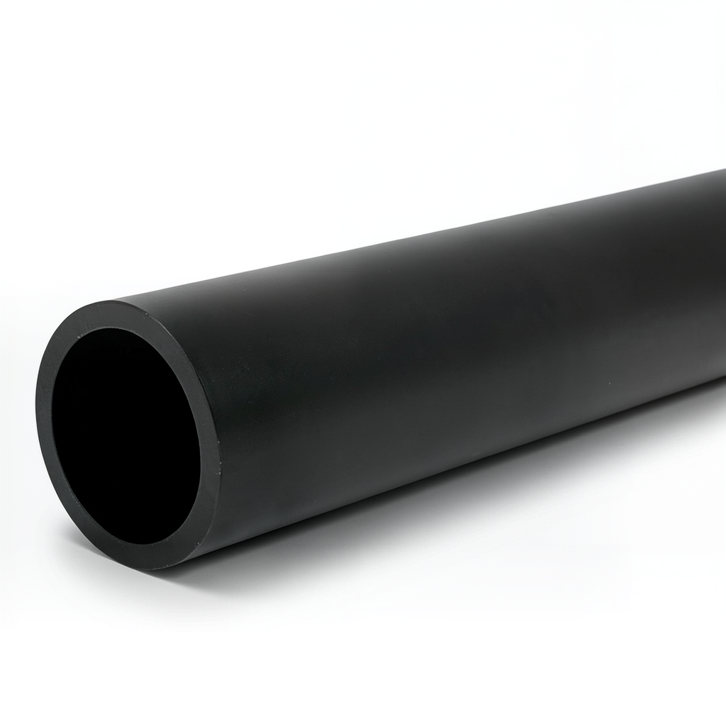 مواسير HDPE ضغط 4 بار PE 80 قطر خارجي 450 مم SDR 33 لون أسود