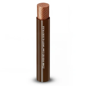 25mm2 Wire 450/750V, Flexible Copper Conductor, Heat Resistant PVC Insulation 1.2mm Thickness, Brown | Al Fanar