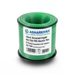 سلك كهرباء مجدول 150 مم2 موصل نحاس 450/750 فولت عزل PVC 70°C لون أخضر | شركة كابلات الشرقية للصناعة