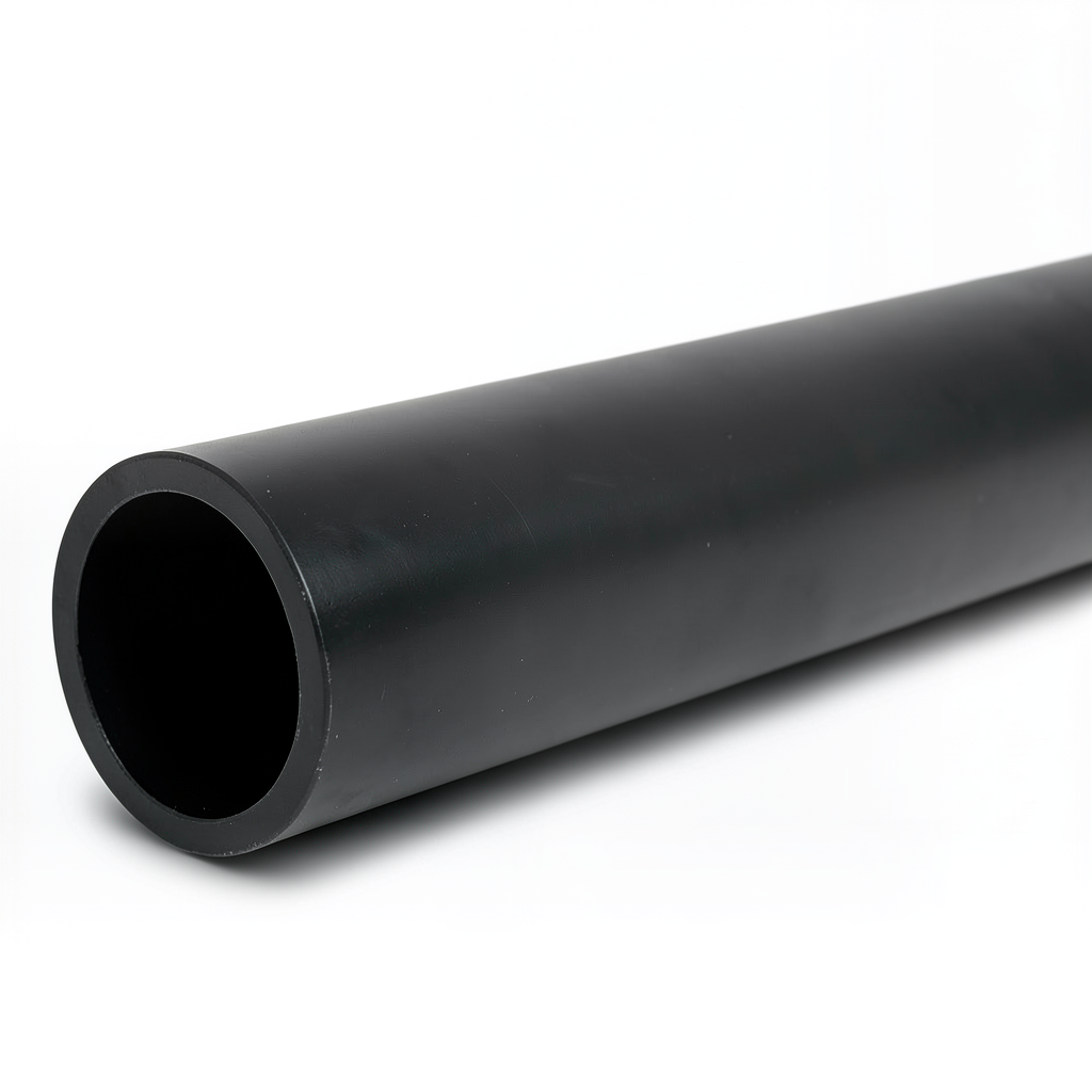 مواسير HDPE ضغط 4 بار PE 80 قطر خارجي 450 مم SDR 33 لون أسود