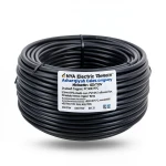 سلك كهرباء 2.5 مم2 NYA 450/750 فولت، نحاس مجدول، معزول PVC 90°C، اسود | شركة كابلات الشرقية للصناعة