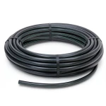 لفة أنابيب بلاستيك HDPE ضغط 4 بار PE 80 قطر خارجي 75 مم SDR 33 لون أسود