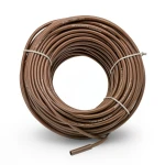 185mm Electric Wire 450/750V, Flexible Copper Conductor, Heat Resistant PVC Insulation 2.0mm Thickness, Brown | Al Fanar