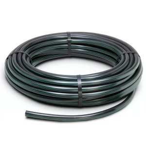 لفة أنابيب بلاستيك HDPE ضغط 4 بار PE 80 قطر خارجي 140 مم SDR 33 لون أسود