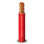 PVC Insulation Stranded Copper Wire 25sq mm, 450/750V, Red | Al Fanar