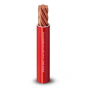 PVC Insulation Stranded Copper Wire 70mm2 450/750V, Red | Al Fanar