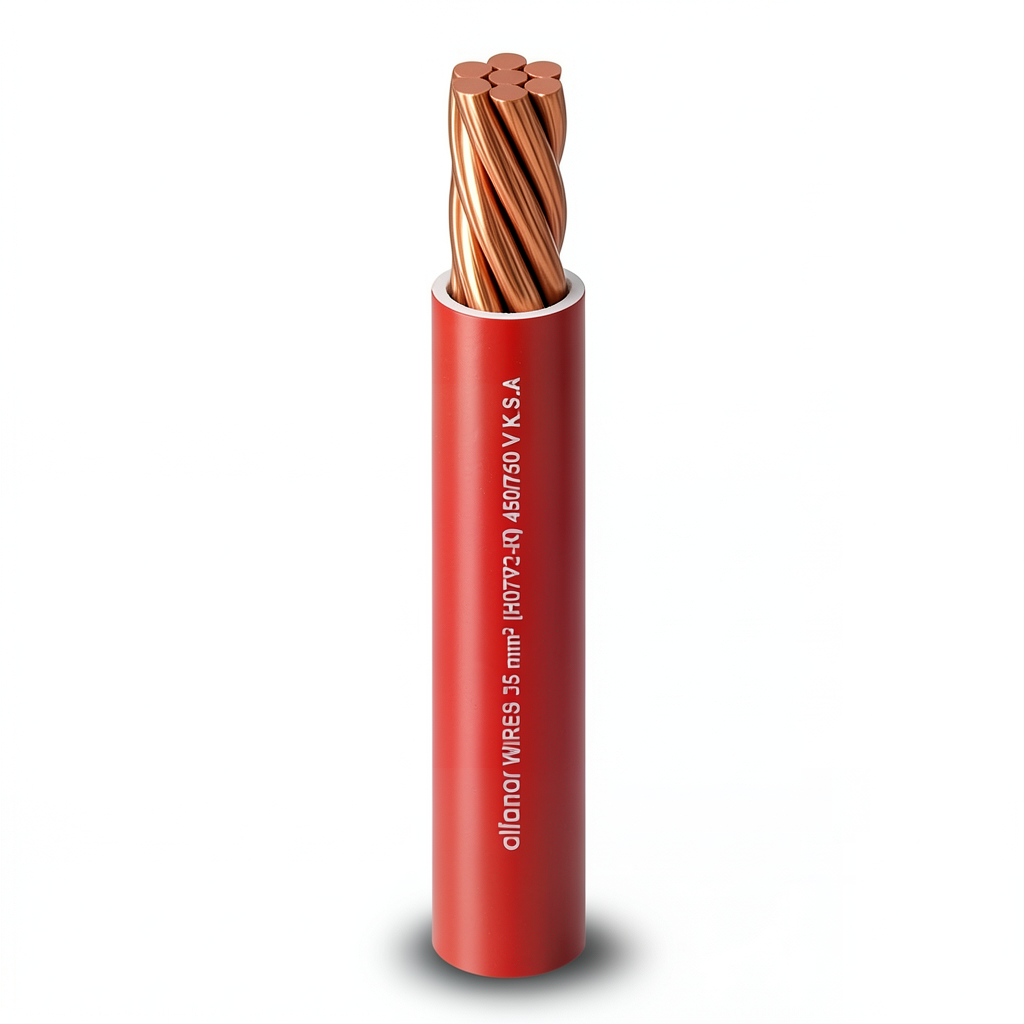 PVC Insulation Stranded Copper Wire 500mm, 450/750V | Al Fanar