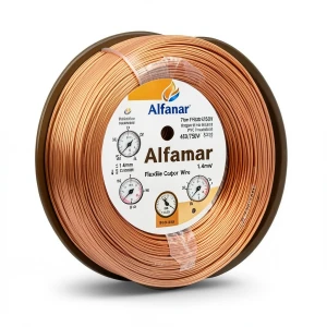 Alfanar 70mm Flexible Copper Electric Wire 450/750V 1.4mm Heat Resistant PVC Insulation