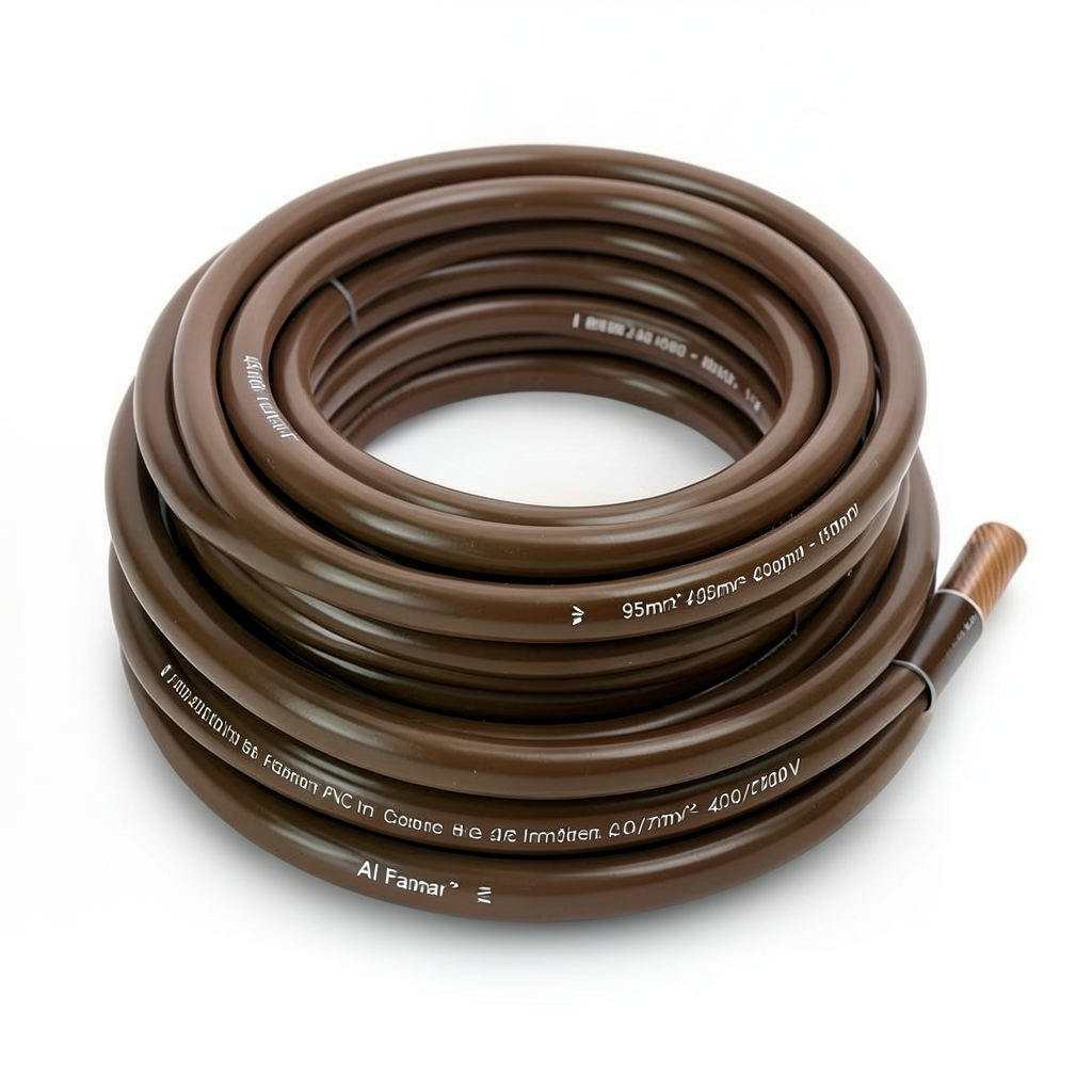 95mm2 Wire 450/750V, Flexible Copper, Heat Resistant PVC Insulation 1.6mm | Al Fanar