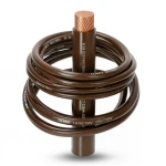 185mm Electric Wire 450/750V, Flexible Copper Conductor, Heat Resistant PVC Insulation 2.0mm Thickness, Brown | Al Fanar