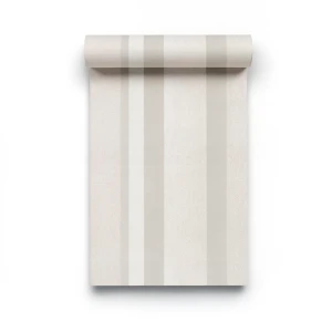 Striped Wallpaper Pale Beige 10m x 1.06m, Model 5909