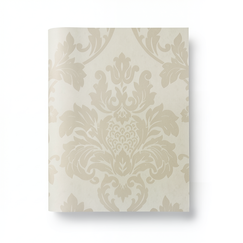 Classic Wallpaper Length 10m, Width 0.53m, Beige Color, Model 225004VE