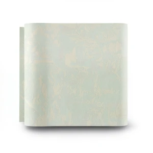 Italian Wallpaper Patterned Design Pale Green, Size 10mx0.73m, Model 81124
