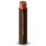 240mm2 Wire 450/750V, Flexible Copper Conductor, PVC Insulation 2.2mm Thick, Brown | Al Fanar