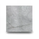 بلاط بورسلان مصقول ابعاد 120 ×120 سم، لون رمادي، موديل SilverRoot