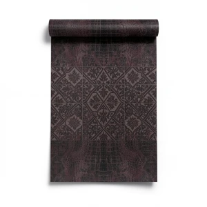 Dutch Patterned Wallpaper Size 10m x 0.53m, Dark Brown Color