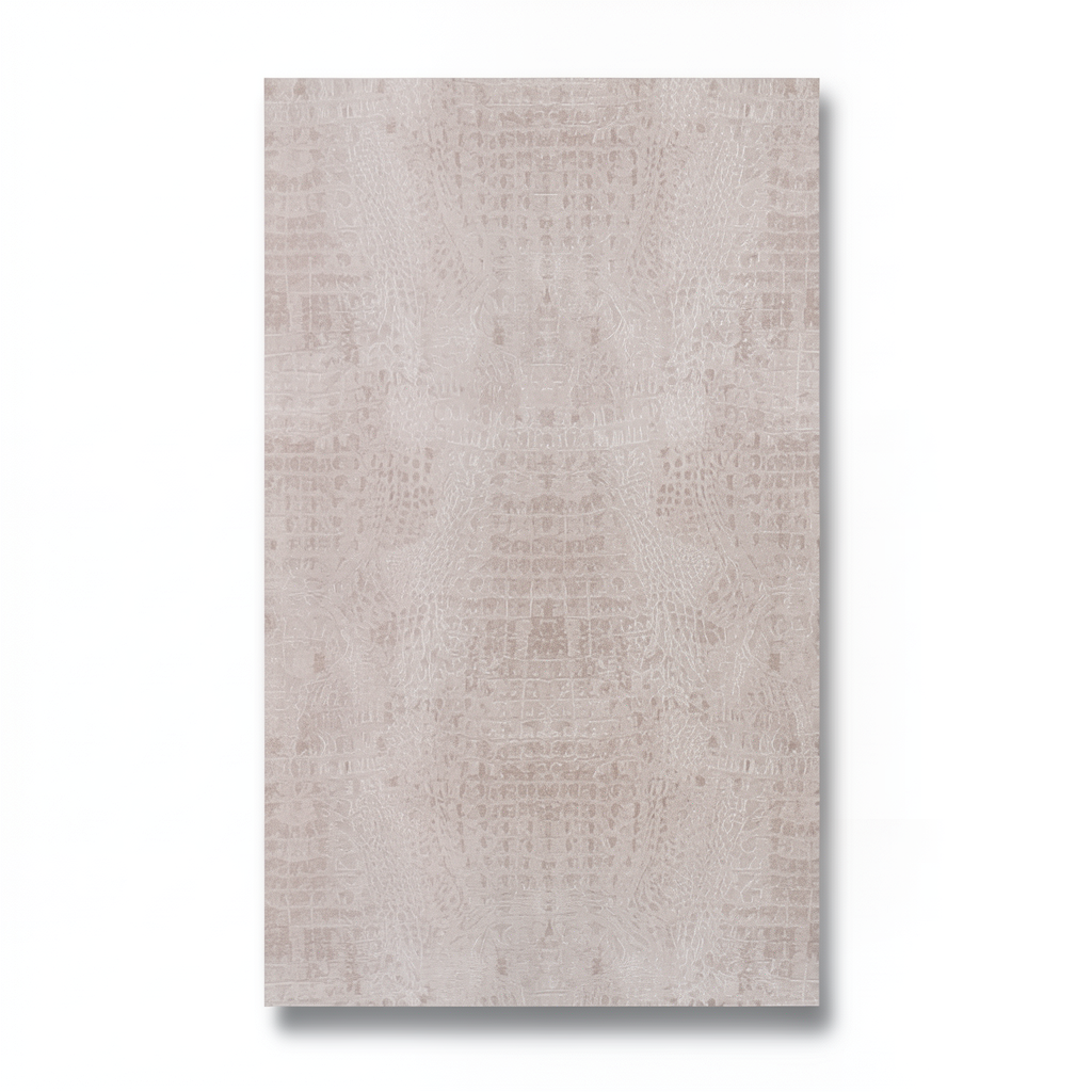 Dutch Patterned Wall Decoration 10m x 0.53m, Pale Brown