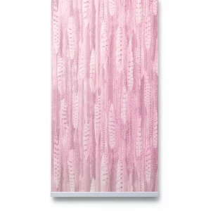 Pattern Wall Covering Pink Color Length 10m Width 0.53m Model 17961