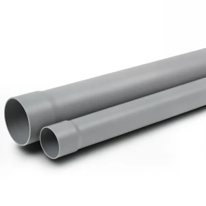 UPVC Pipe SDR 33 Nominal Pressure 8 Bar Size 225 mm Thickness 6.9 mm Grey
