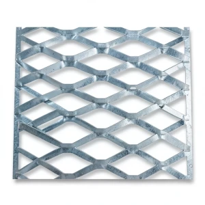 Galvanised Steel Expanded Metal Mesh 2 mm Thickness 1.22 m Width 1 m Length