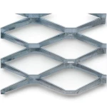 Galvanised Steel Expanded Metal Mesh Bahri Thickness 2.3 mm Width 1.22 m Length 1 m