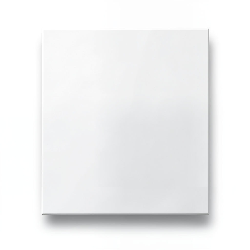Polish Porcelain Tiles 120x120 cm, White Color, Panda Model