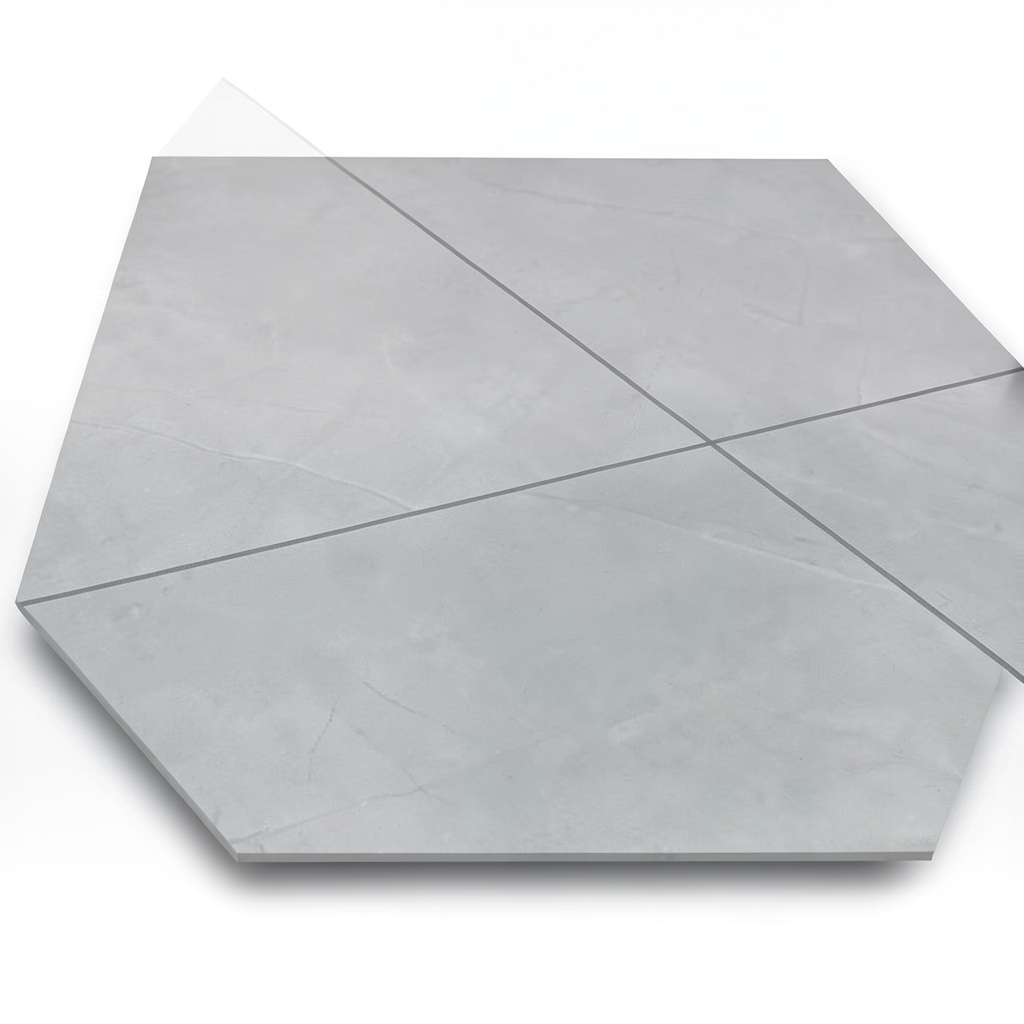 Porcelain Floors 60x60x0.9 cm Grey Color, Perry Model