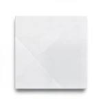 ارضيات بورسلين 60×60×0.9 سم، لون أبيض، موديل ستاتاريو
