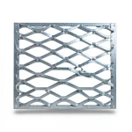Galvanised Steel Expanded Metal Mesh Bahri 2.7 mm Thickness 1.22 m Width 2 m Length