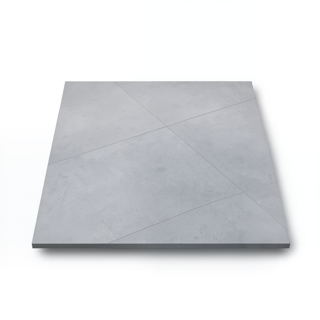 Polish Porcelain Tiles 120x120 cm, Grey Color, Novel Model